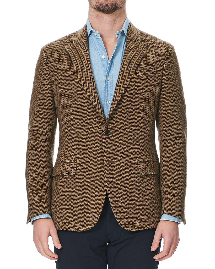 Heren | Blazers | Polo Ralph Lauren | Herringbone Blazer Brown