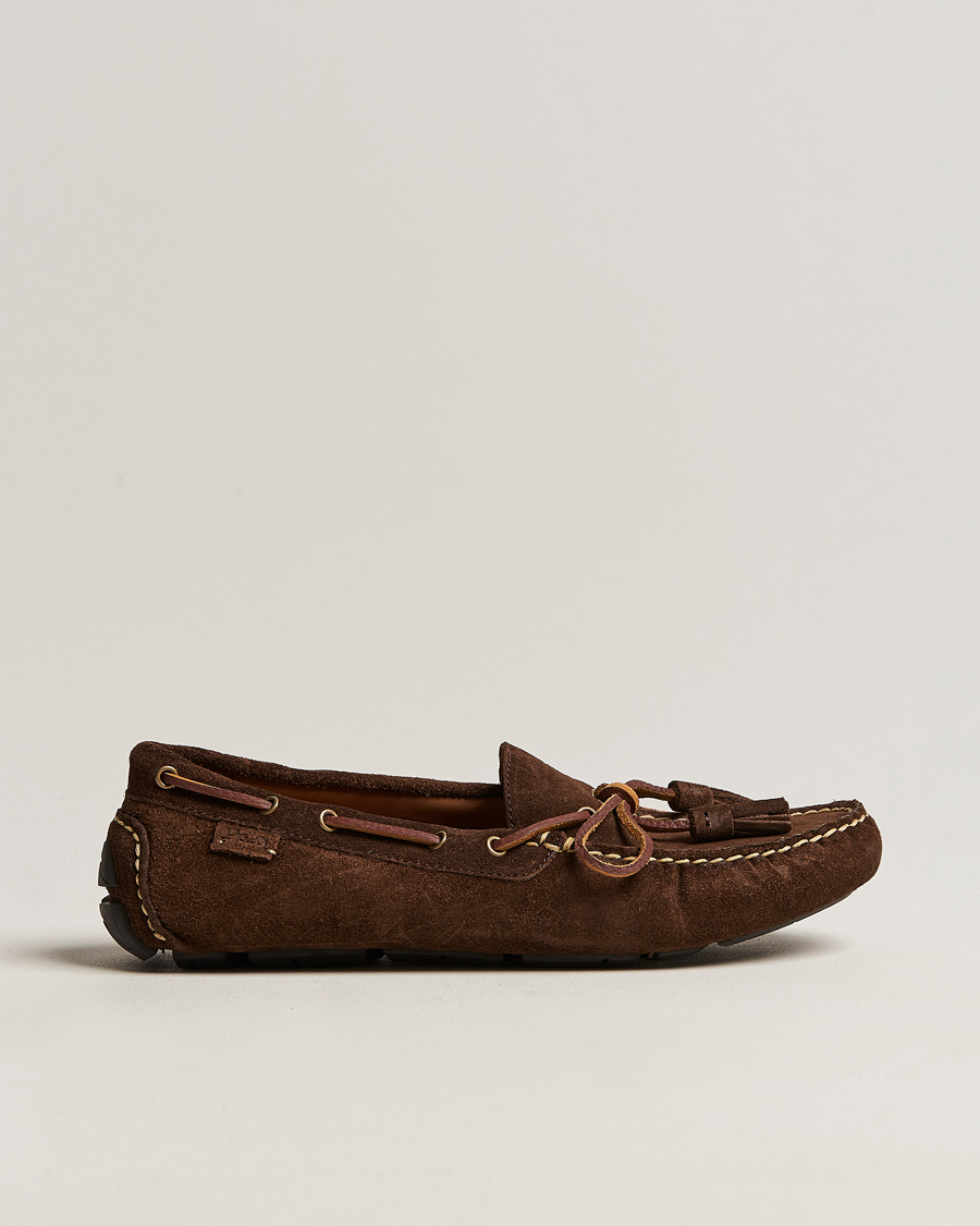 Heren | Polo Ralph Lauren Anders Suede Driving Shoe Chocolate Brown | Polo Ralph Lauren | Anders Suede Driving Shoe Chocolate Brown
