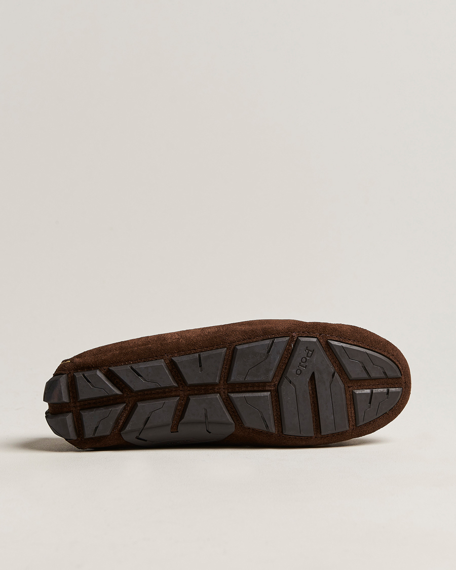 Heren | Polo Ralph Lauren Anders Suede Driving Shoe Chocolate Brown | Polo Ralph Lauren | Anders Suede Driving Shoe Chocolate Brown