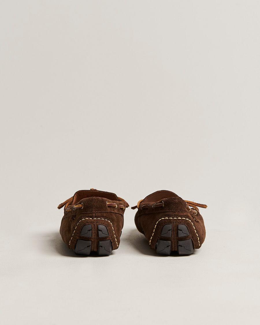 Heren | Polo Ralph Lauren Anders Suede Driving Shoe Chocolate Brown | Polo Ralph Lauren | Anders Suede Driving Shoe Chocolate Brown