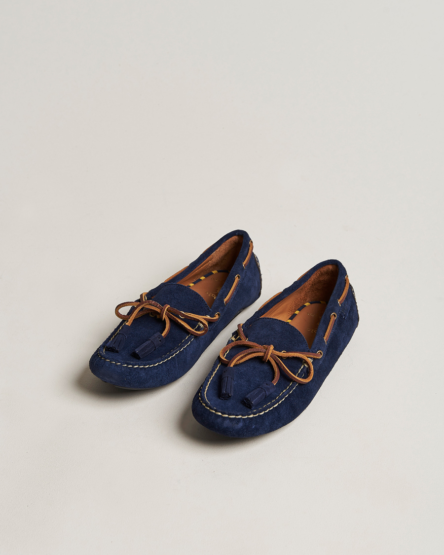 Heren | Polo Ralph Lauren Anders Suede Driving Shoe Navy | Polo Ralph Lauren | Anders Suede Driving Shoe Navy