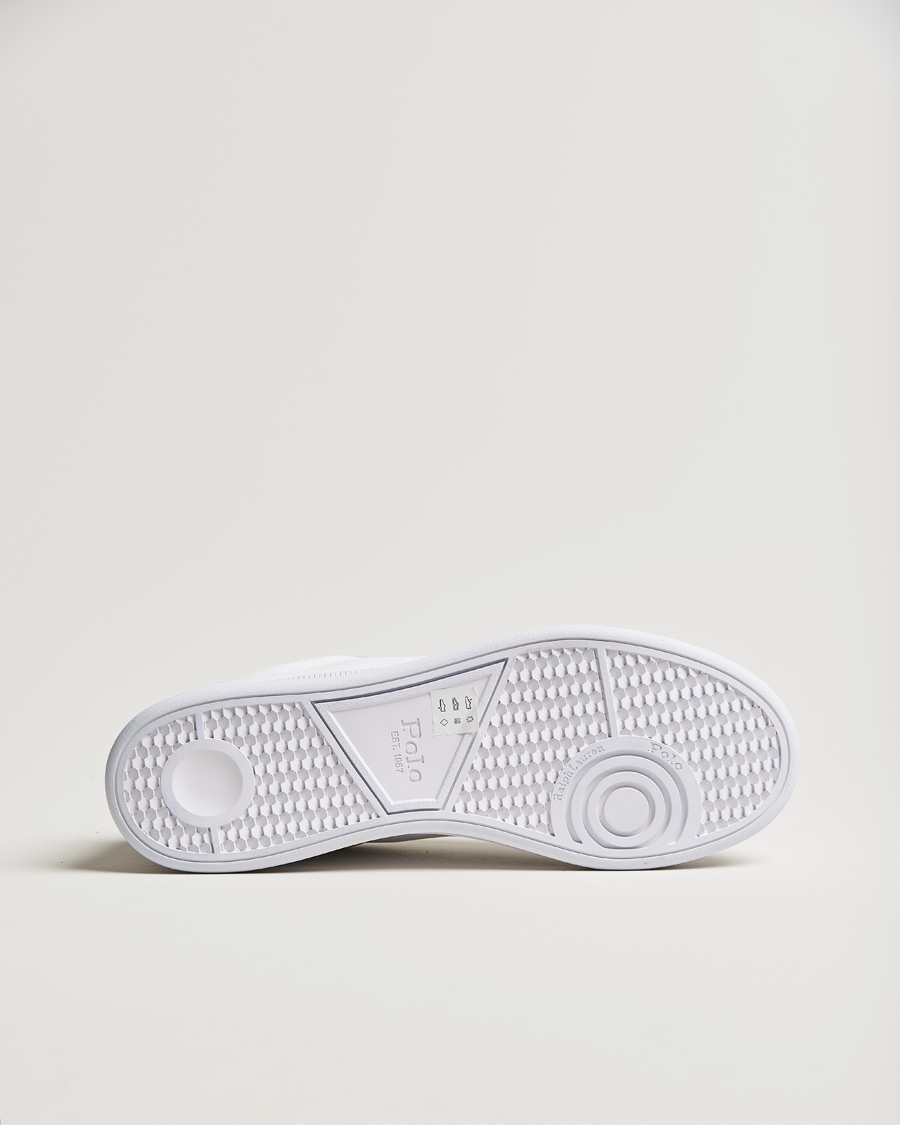 Heren | Sneakers | Polo Ralph Lauren | Heritage Court Sneaker White/College Green