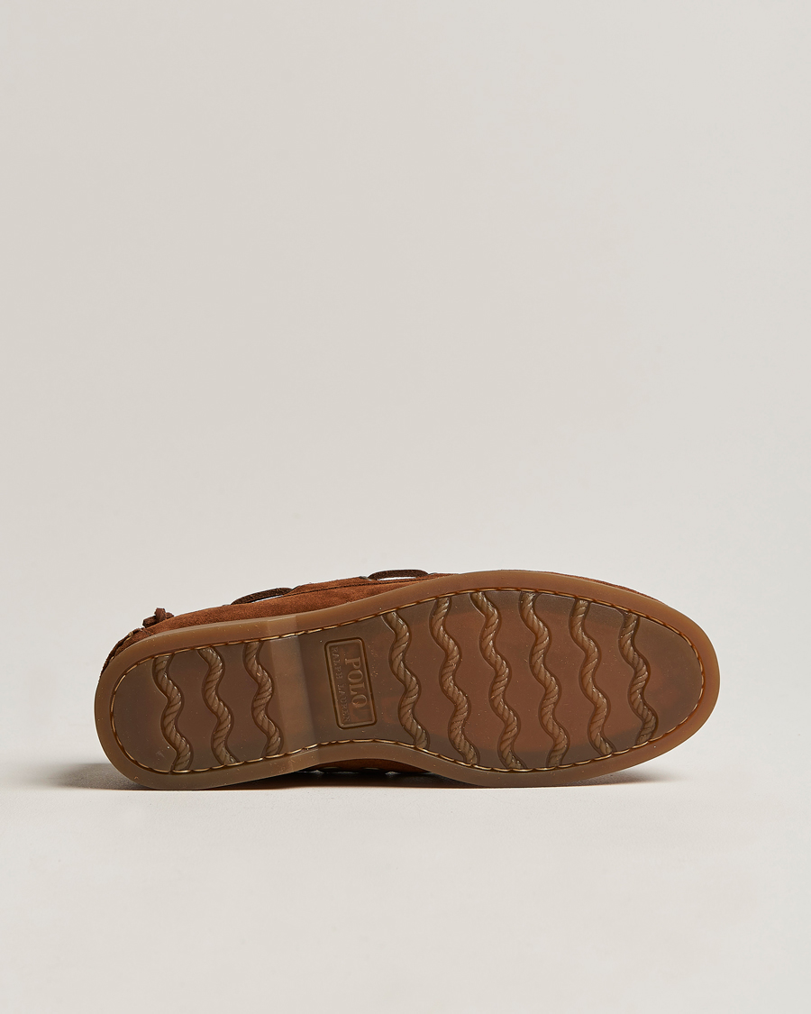 Heren | Merton Suede Docksides New Pale Russet | Polo Ralph Lauren | Merton Suede Docksides New Pale Russet