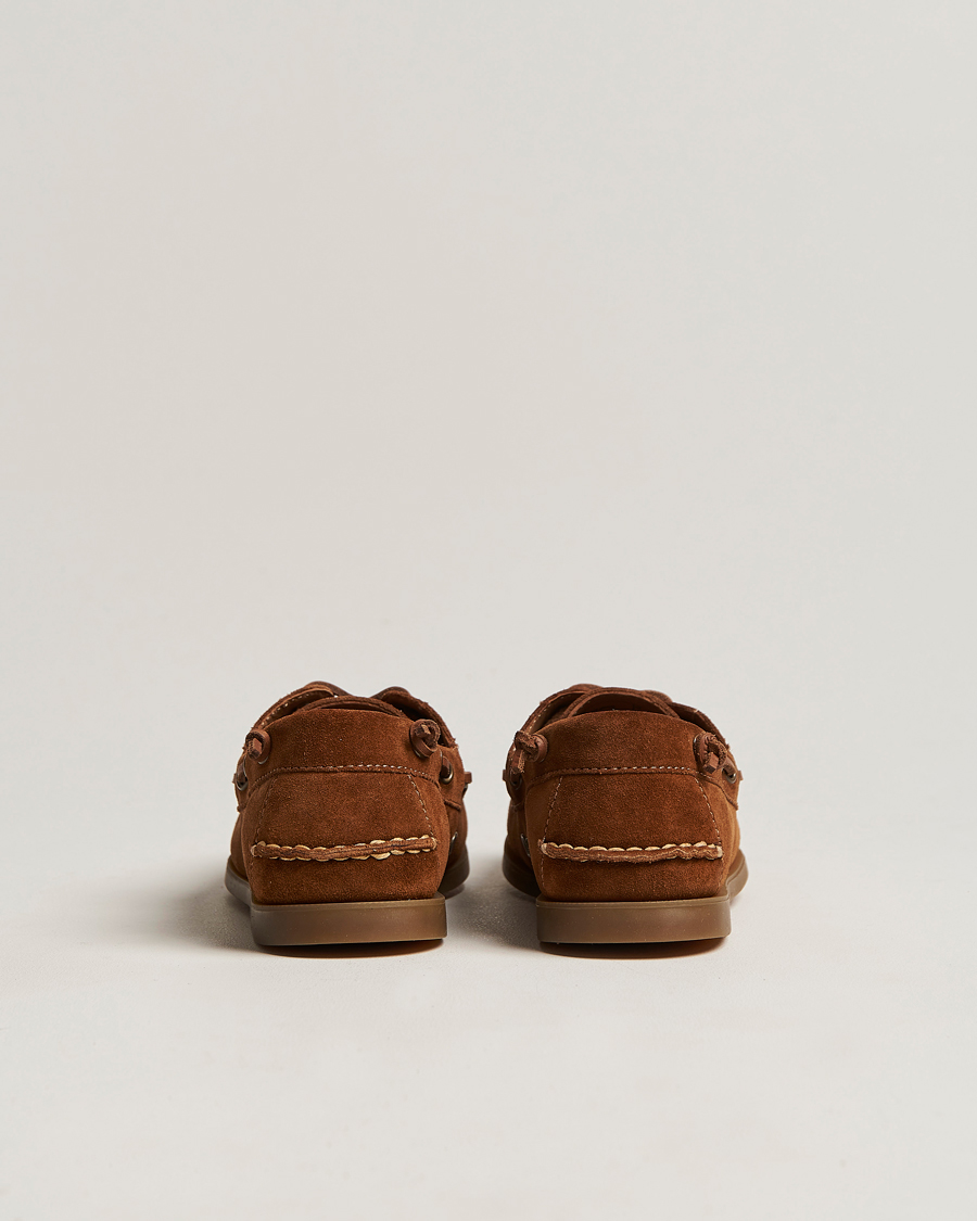 Heren | Merton Suede Docksides New Pale Russet | Polo Ralph Lauren | Merton Suede Docksides New Pale Russet