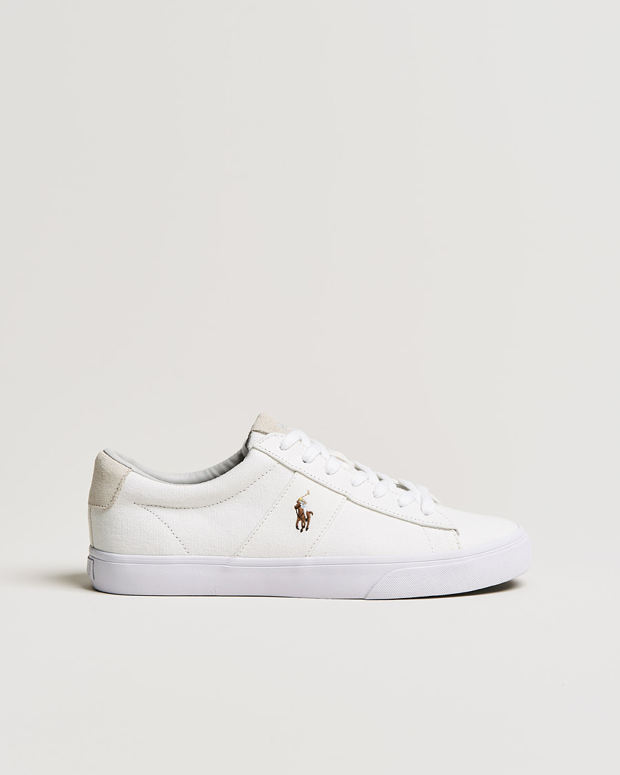 Heren | Sneakers | Polo Ralph Lauren | Sayer Canvas Sneakers White