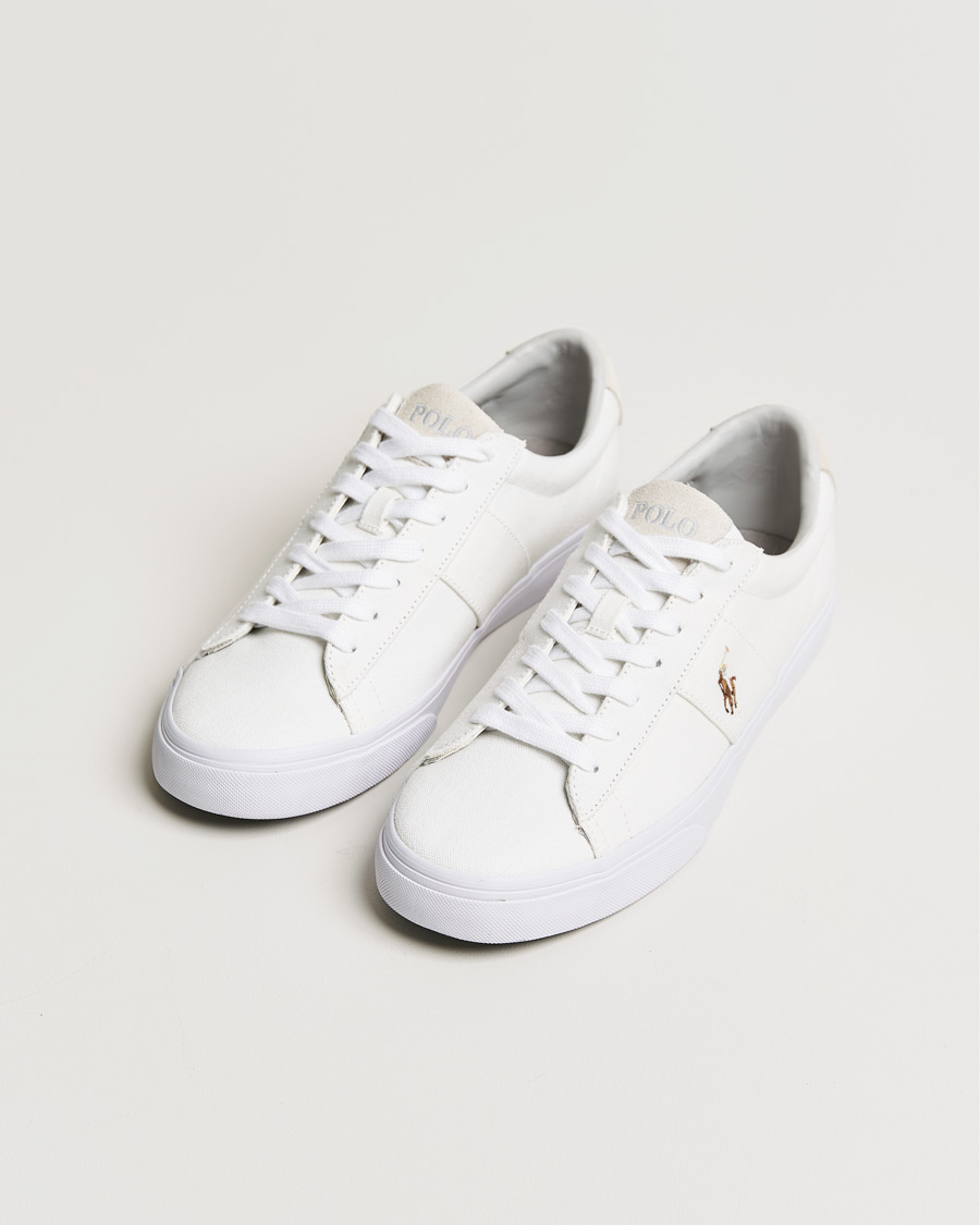 Heren | Sneakers | Polo Ralph Lauren | Sayer Canvas Sneakers White