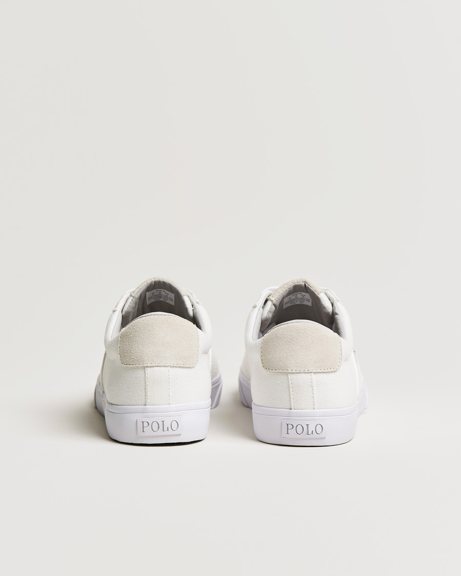 Heren | Sneakers | Polo Ralph Lauren | Sayer Canvas Sneakers White