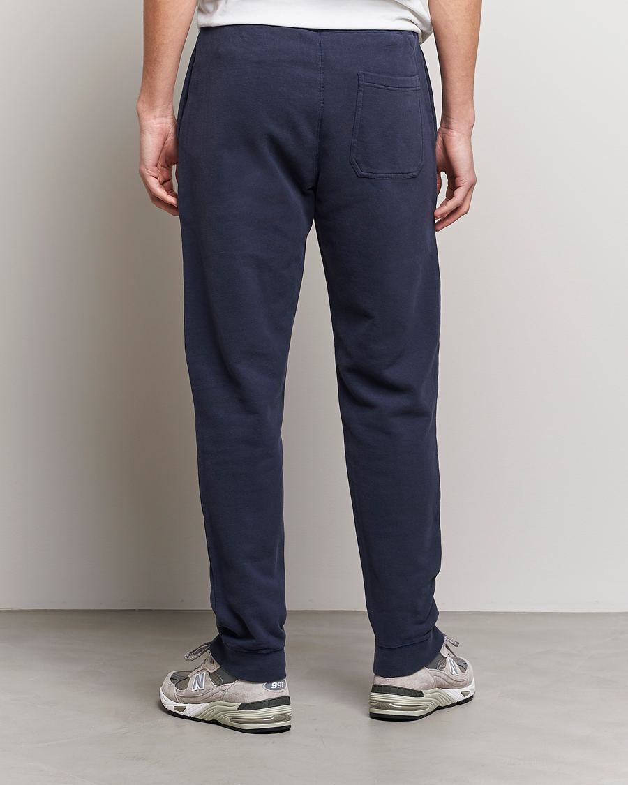 Heren | Broeken | Sunspel | Cotton Loopback Track Pants Navy