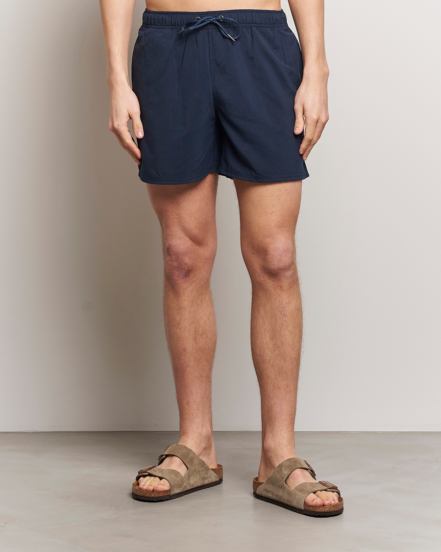 Heren | Bread & Boxers | Bread & Boxers | Swimshorts Navy Blue