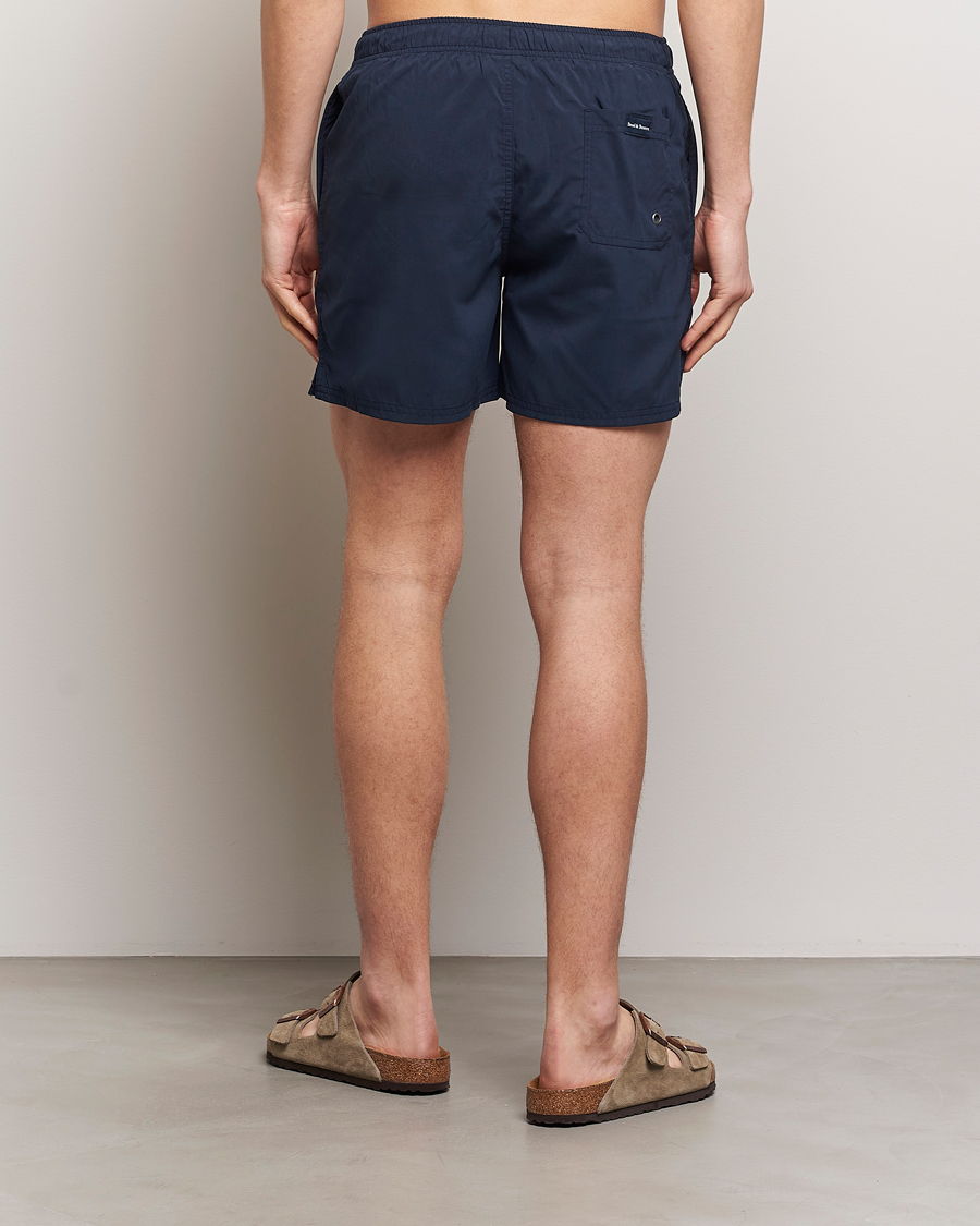Heren | Zwembroek | Bread & Boxers | Swimshorts Navy Blue