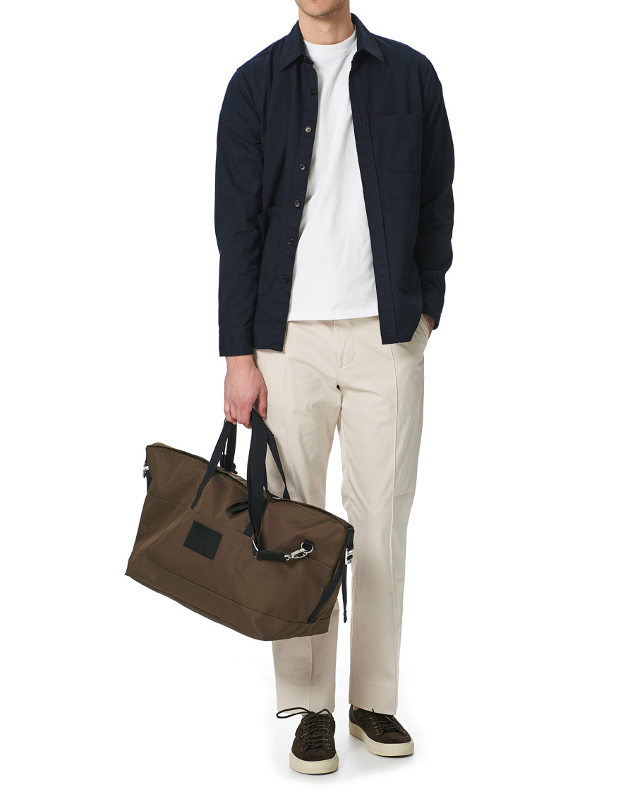 Heren | Sandqvist Milton Cordura Weekend Bag Olive | Sandqvist | Milton Cordura Weekend Bag Olive