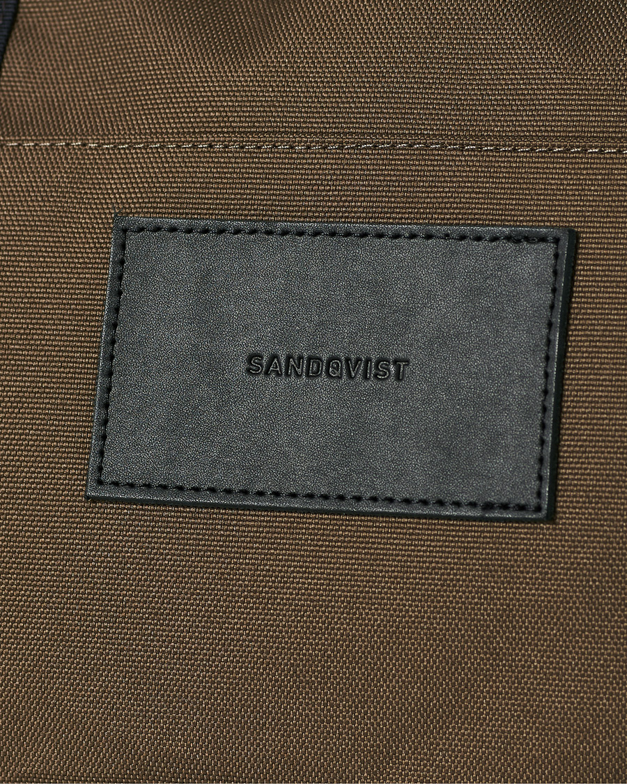 Heren | Sandqvist Milton Cordura Weekend Bag Olive | Sandqvist | Milton Cordura Weekend Bag Olive