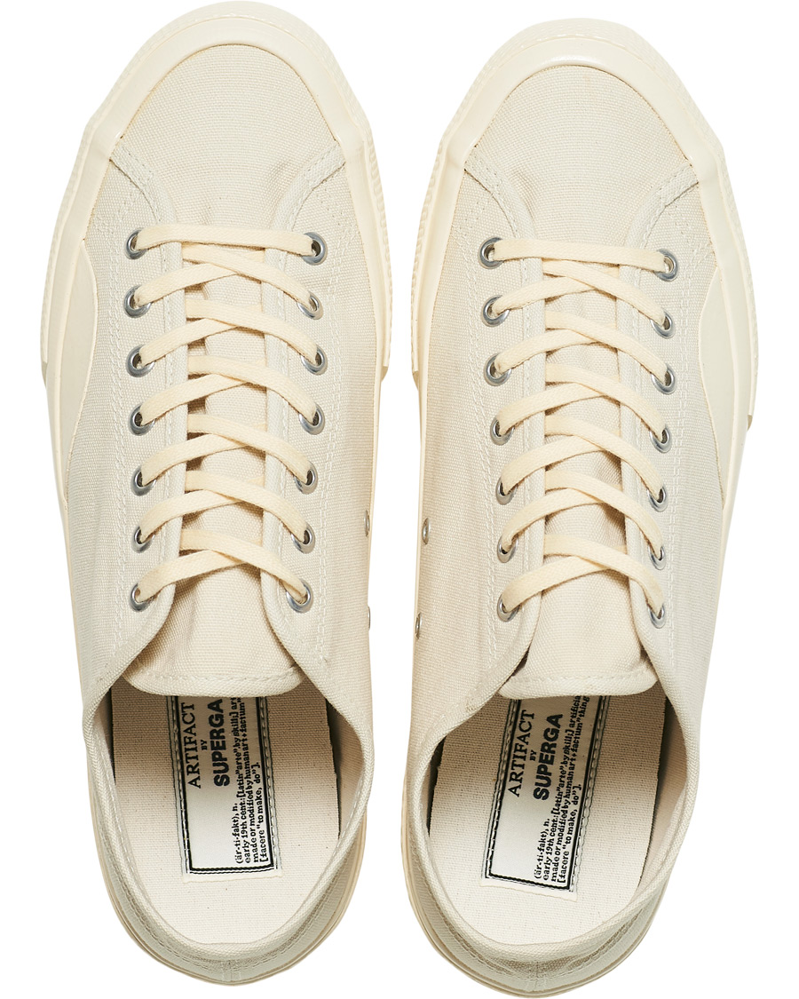 Heren | Superga Artifact Deck Canvas Sneaker Off White | Superga | Artifact Deck Canvas Sneaker Off White
