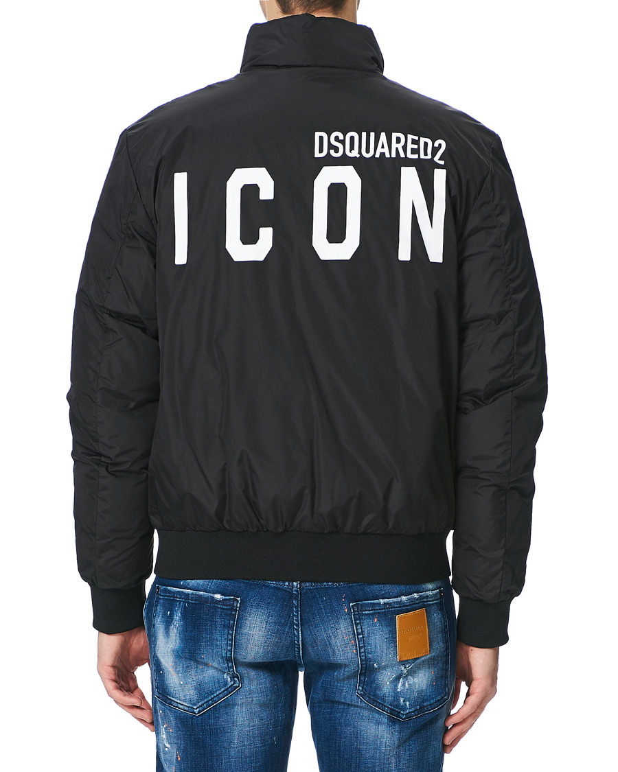 Heren | Jassen | Dsquared2 | Icon Bomber Jacket Black