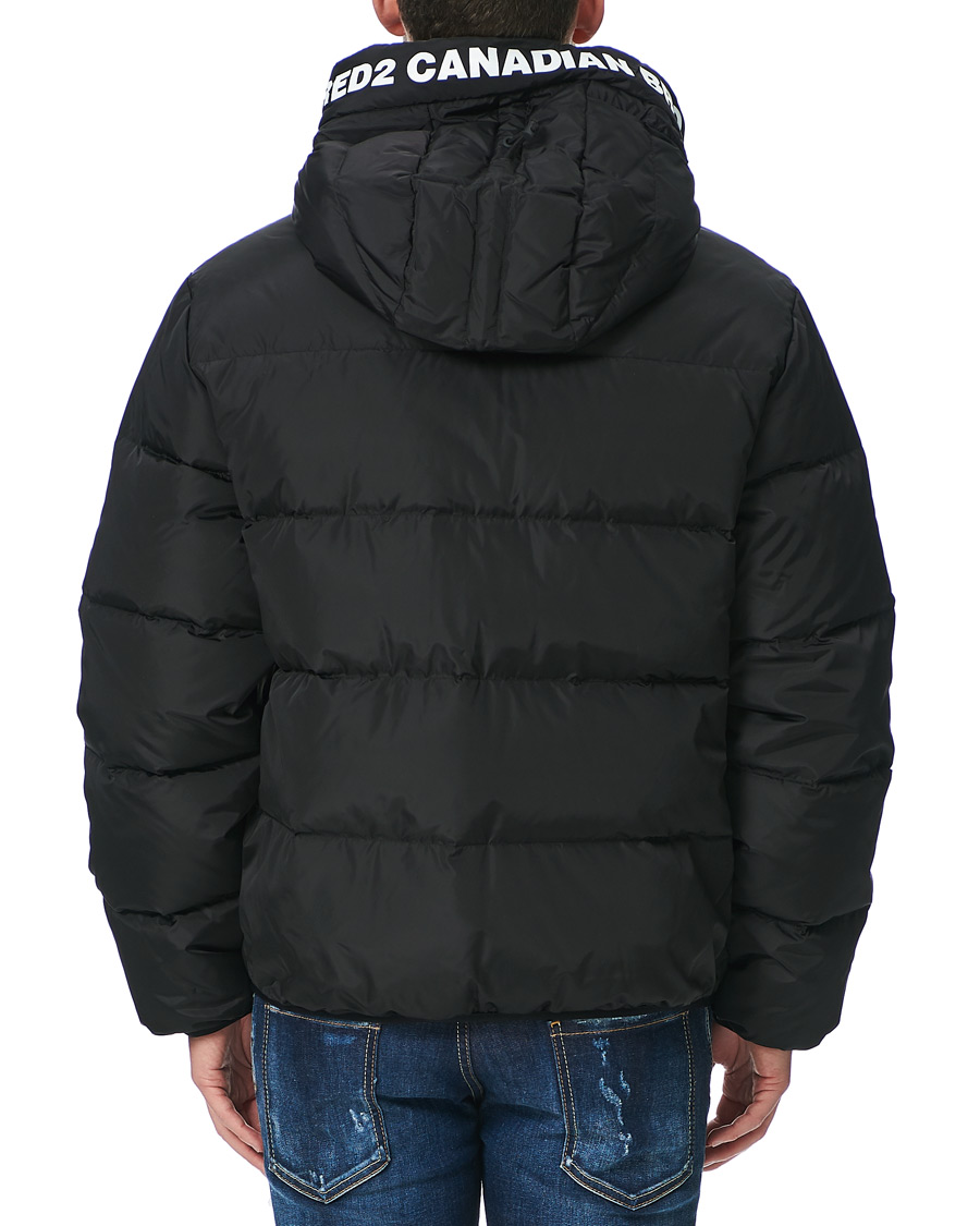 Heren | Jassen | Dsquared2 | Down Hooded Jacket Black
