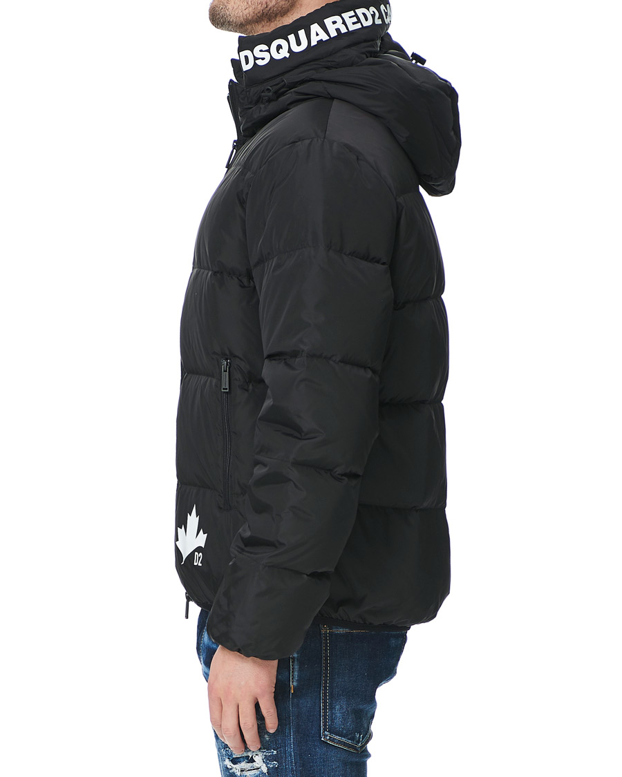 Heren | Jassen | Dsquared2 | Down Hooded Jacket Black