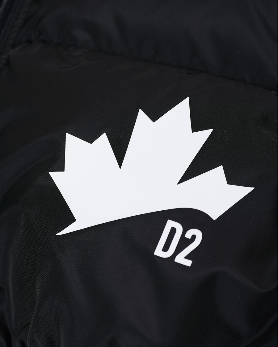 Heren | Jassen | Dsquared2 | Down Hooded Jacket Black