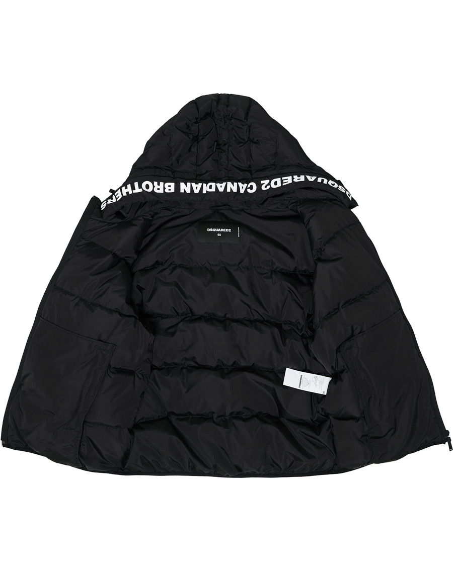 Heren | Jassen | Dsquared2 | Down Hooded Jacket Black