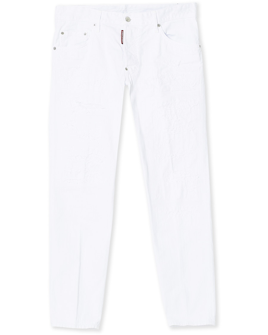 Heren | Jeans | Dsquared2 | Skater Jeans White