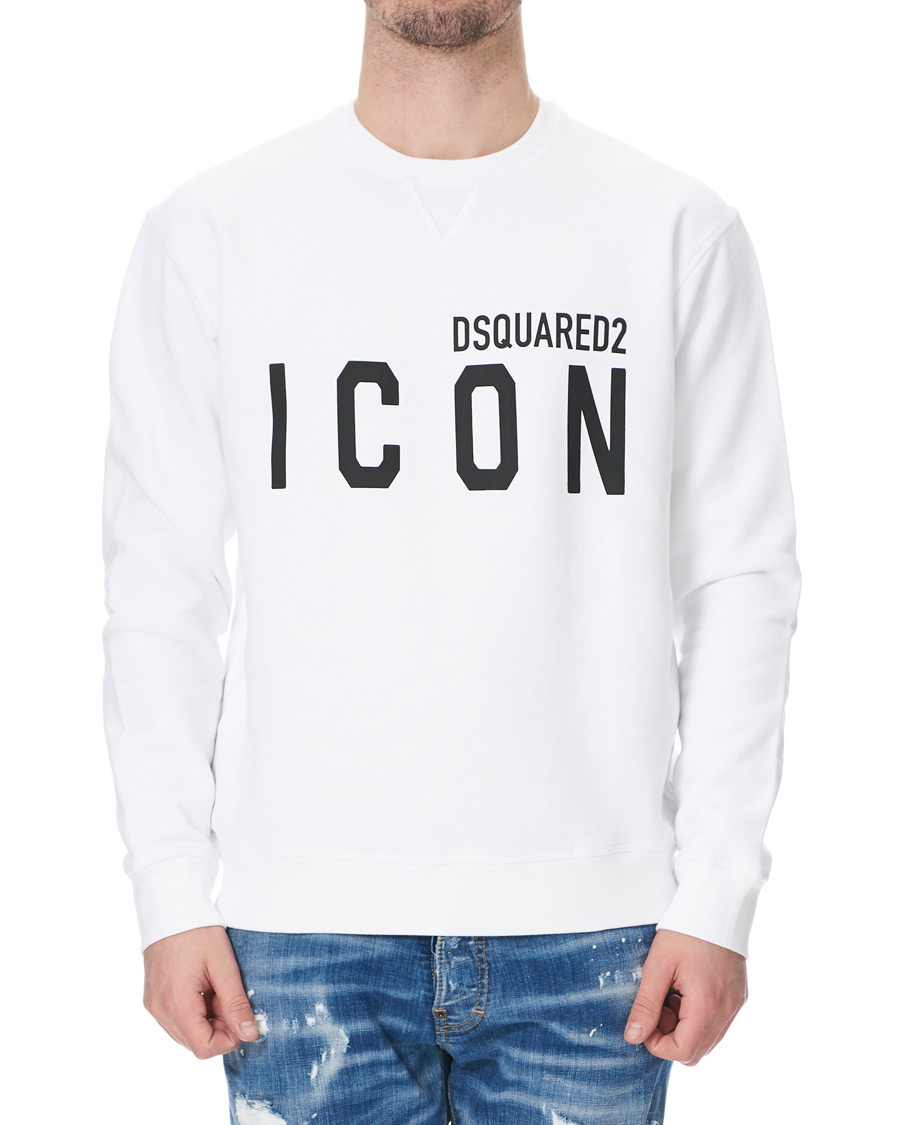 Heren | Truien | Dsquared2 | Icon Sweatshirt White