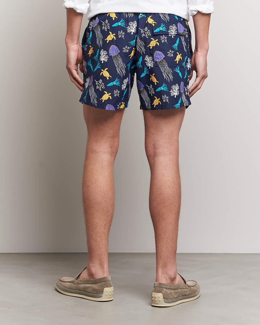 Heren | Zwembroek | Vilebrequin | Moorea Swim Shorts Navy Blue