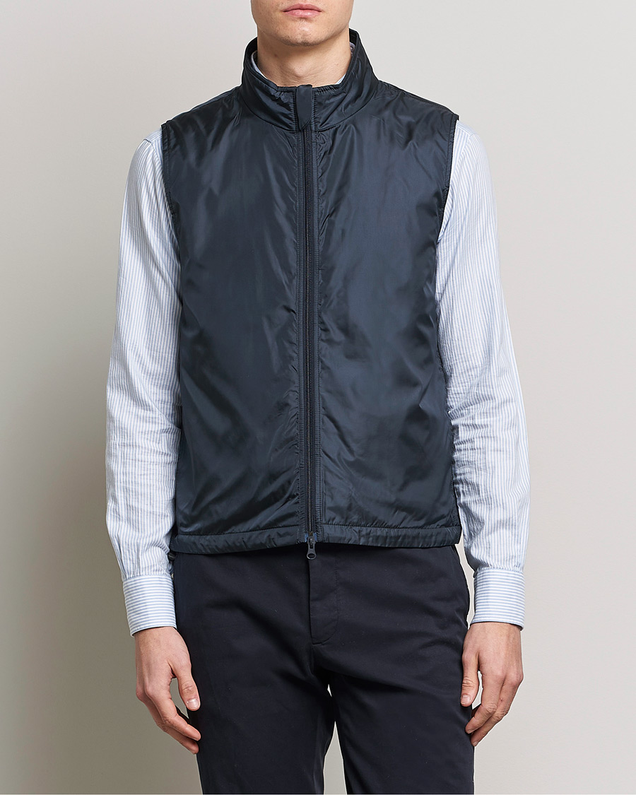 Heren | Aspesi | Aspesi | Vernes Nylon Gilet Navy