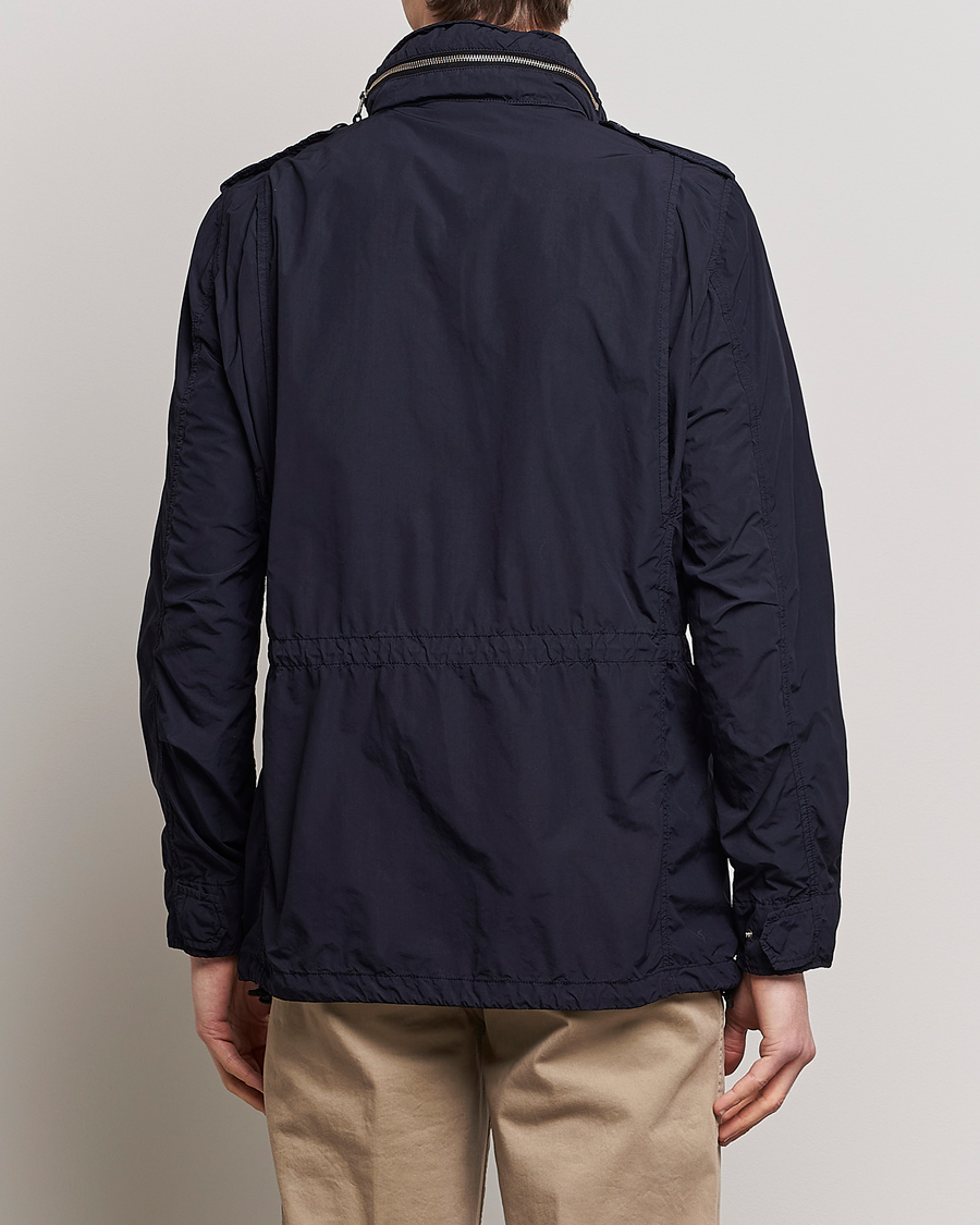 Heren | Jassen | Aspesi | Giubotto Garment Dyed Field Jacket Navy