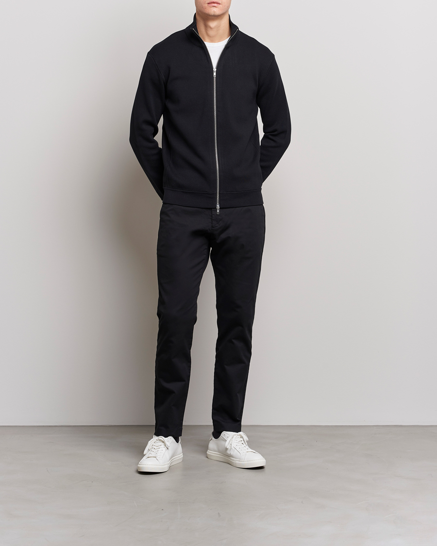Heren | Broeken | NN07 | Theo Regular Fit Stretch Chinos Black
