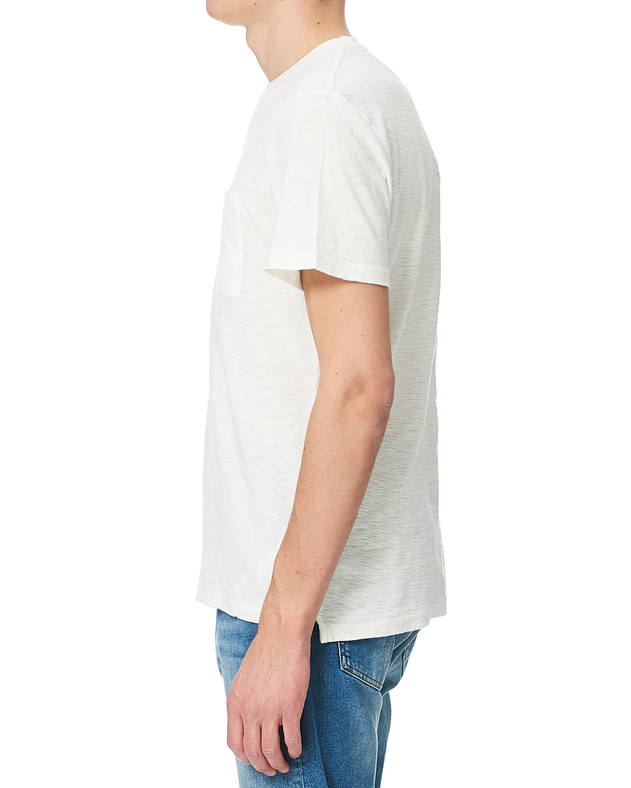 Heren | T-shirts | NN07 | Aspen Crew Neck Tee Egg White