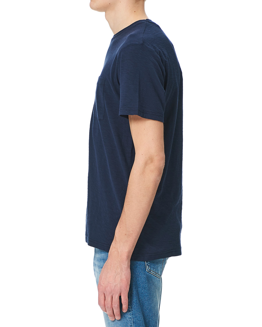 Heren | T-shirts | NN07 | Aspen Crew Neck Tee True Blue