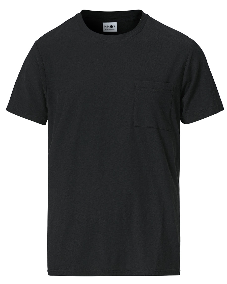 Heren | T-shirts | NN07 | Aspen Crew Neck Tee Black