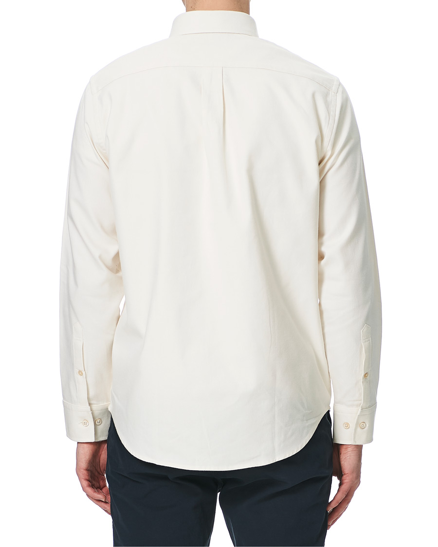 Heren | Overhemden | NN07 | Levon Oxford/Cashmere Shirt Egg White