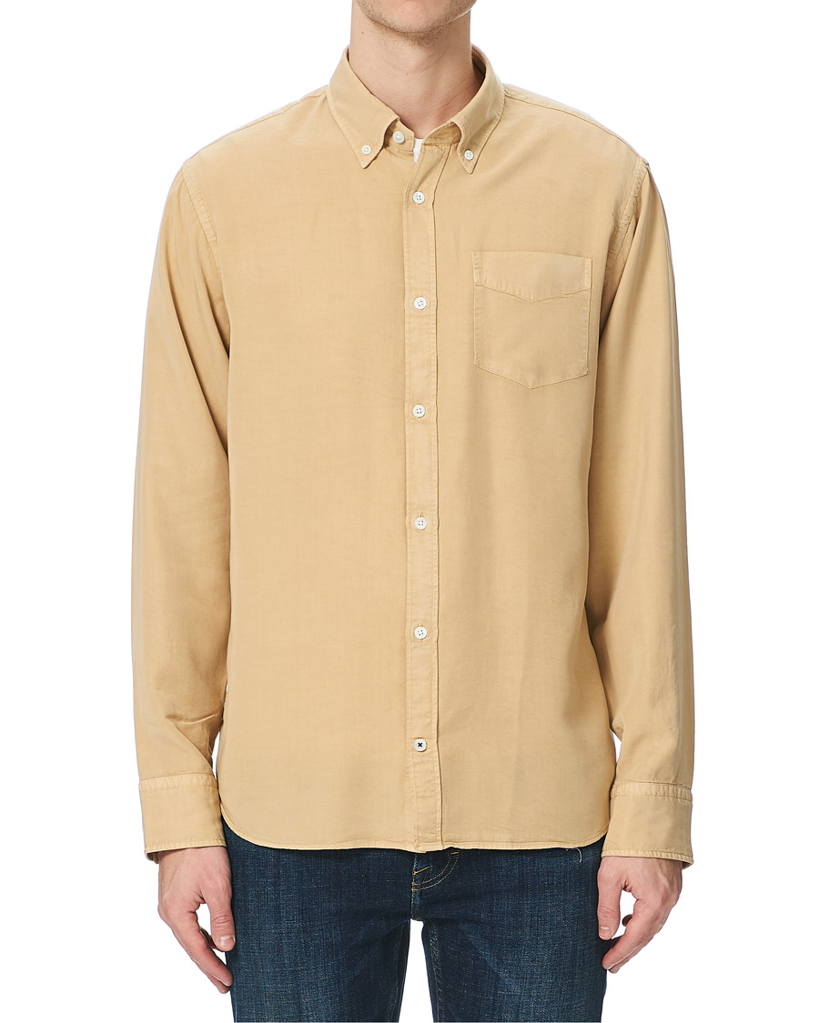 Heren | Overhemden | NN07 | LevonTencel Shirt Khaki