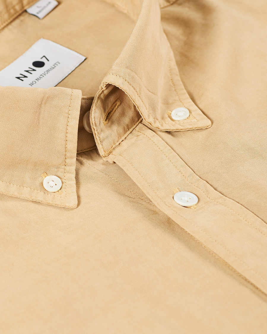 Heren | Overhemden | NN07 | LevonTencel Shirt Khaki
