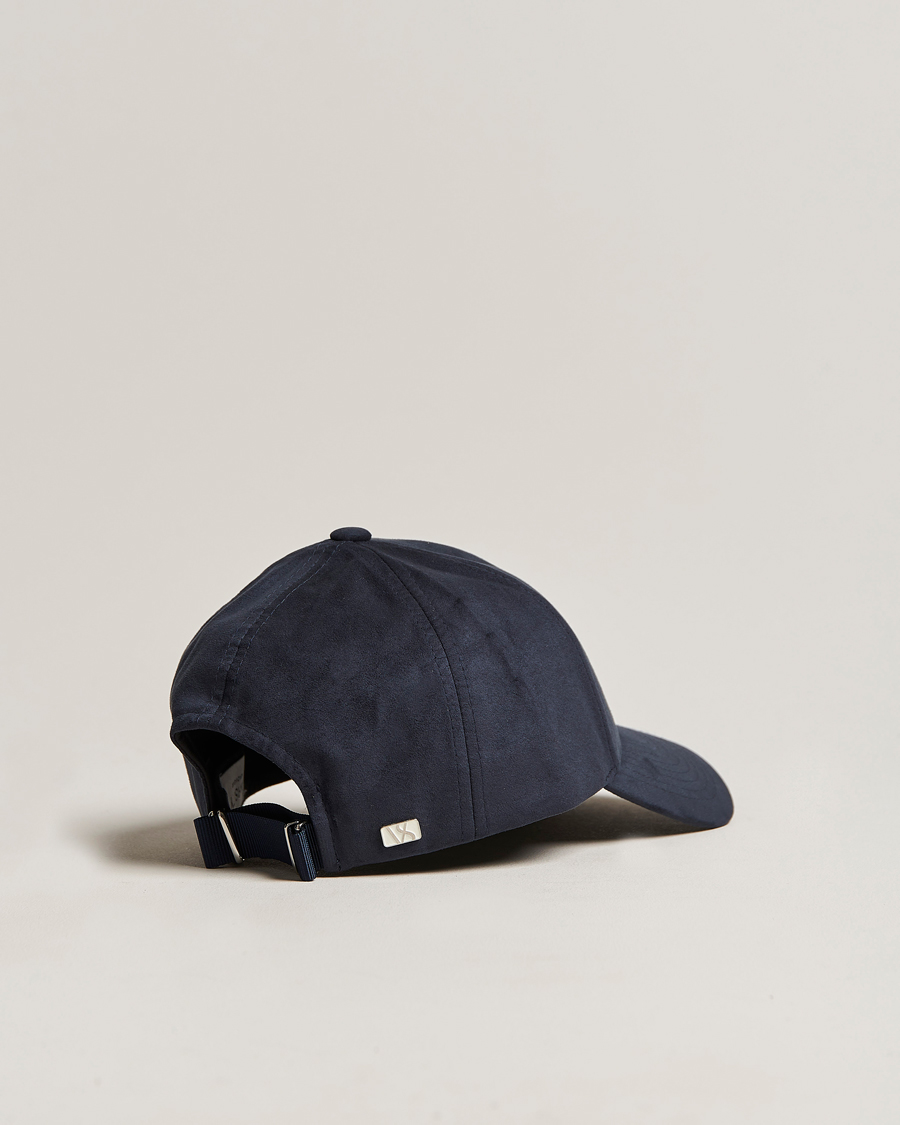 Heren | Varsity Headwear Alcantara Baseball Cap Space Blue | Varsity Headwear | Alcantara Baseball Cap Space Blue