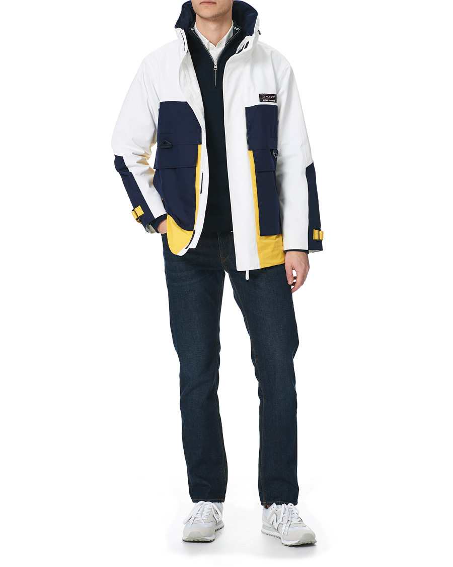 Heren | Jassen | GANT | RW Racer Jacket White