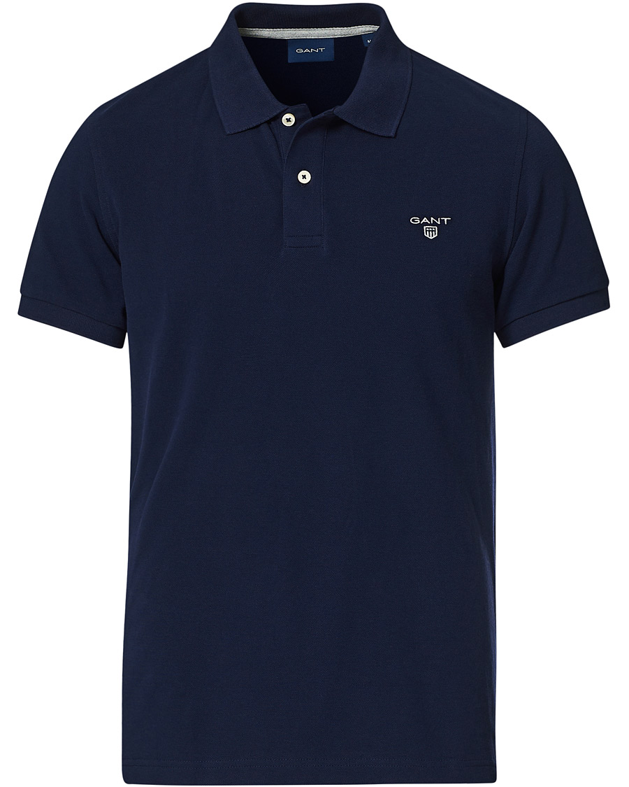 Heren | Polo's | GANT | The Summer Polo Evening Blue