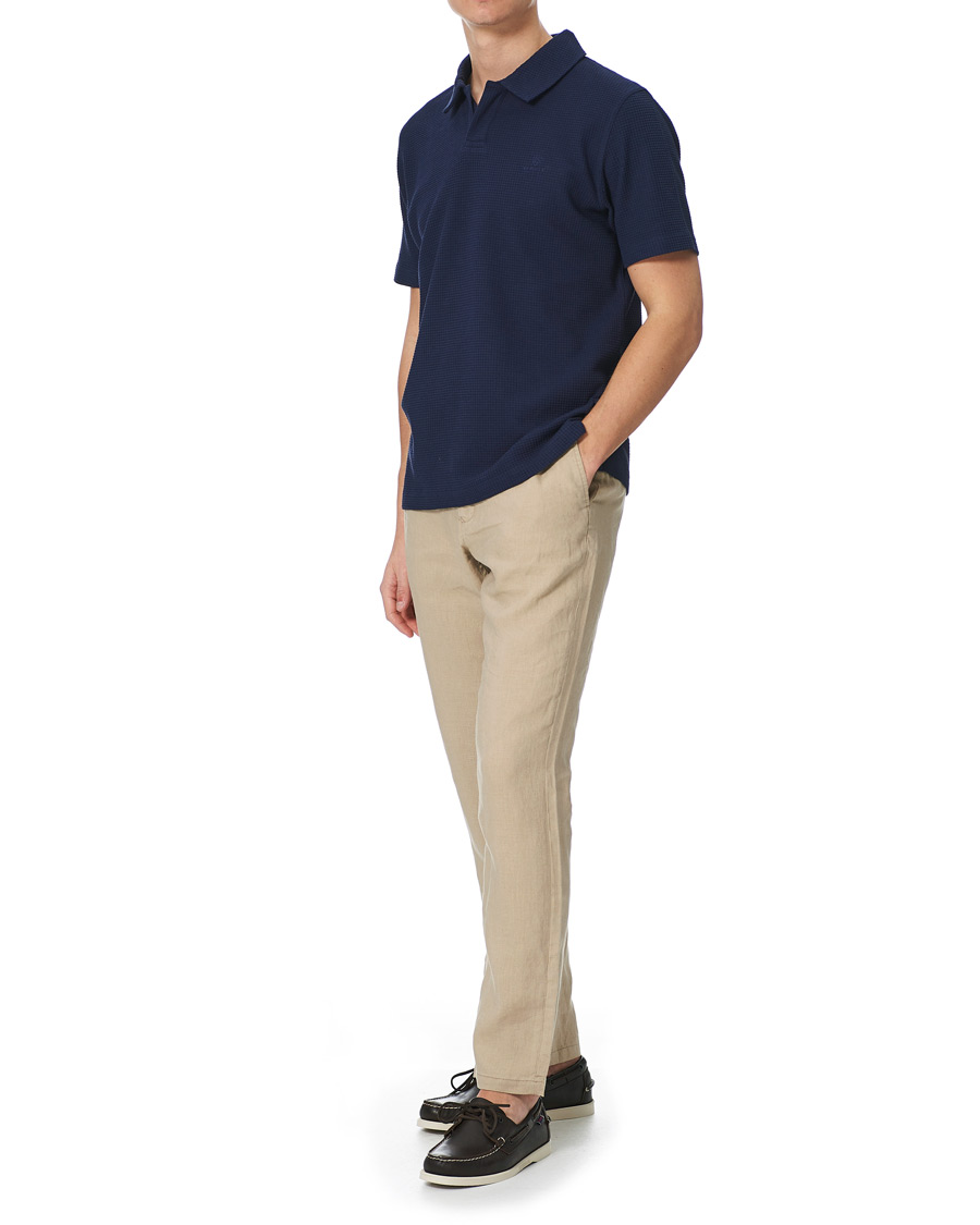 Heren | Broeken | GANT | Relaxed Linen Drawstring Pants Dry Sand