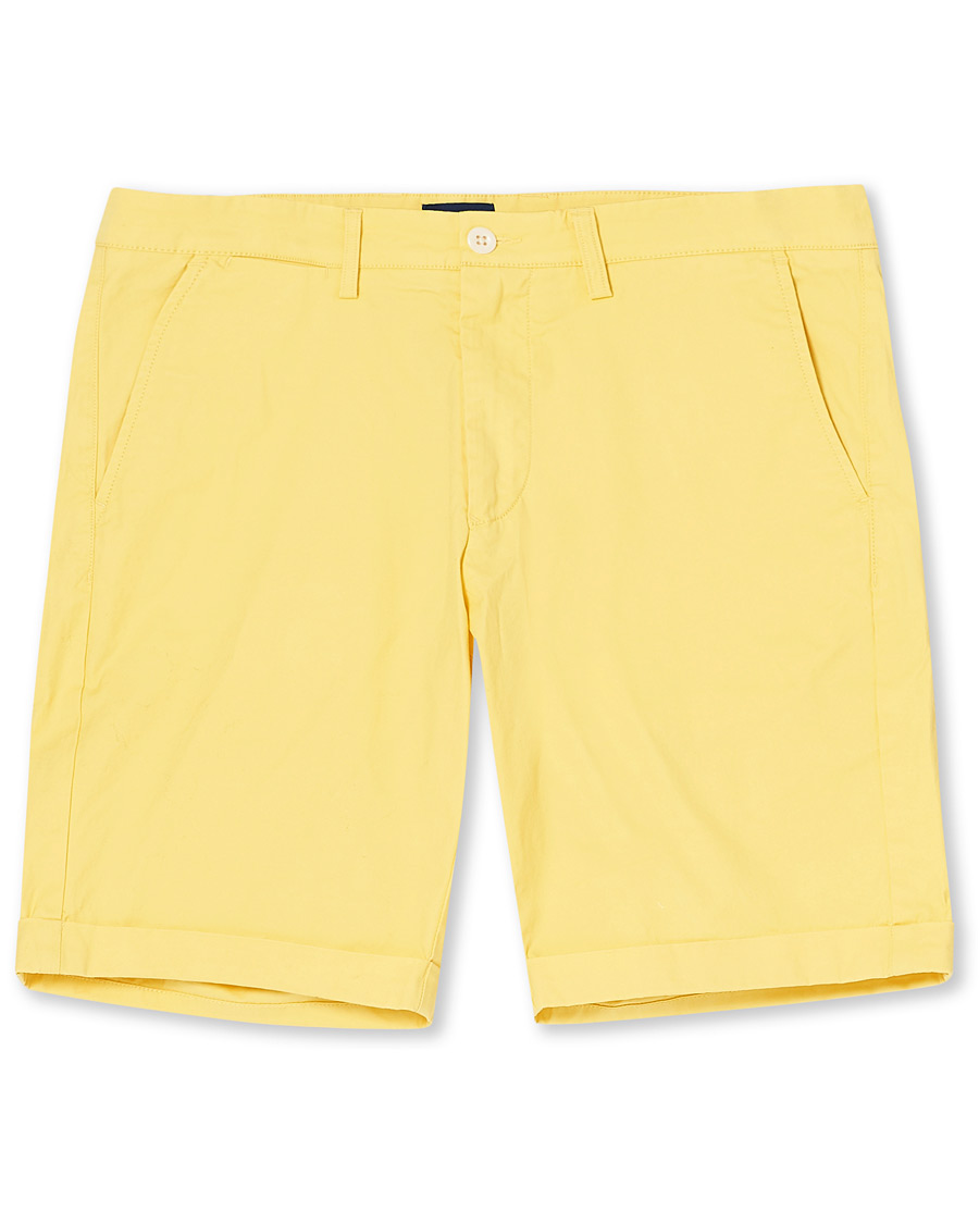 Heren | Korte broek | GANT | Regular Sunbleached Shorts Brimstone Yellow