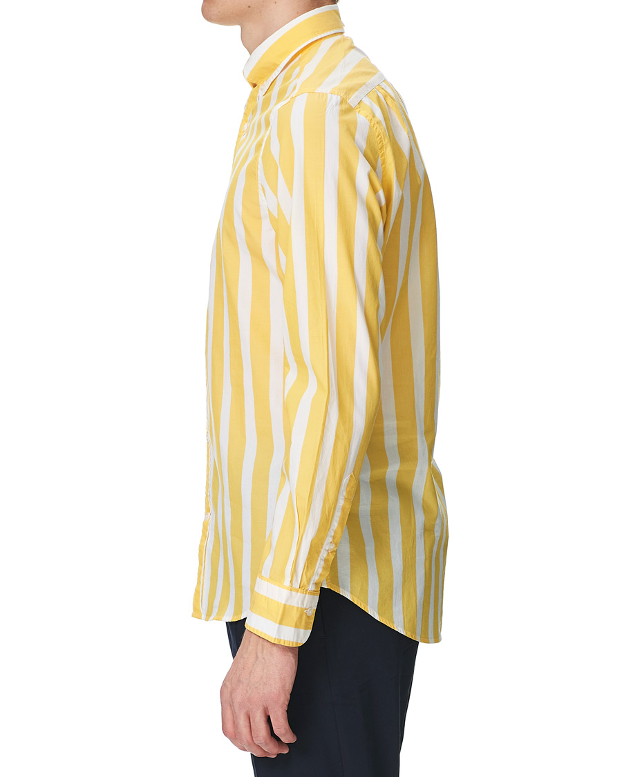 Heren | Overhemden | GANT | Slim Fit Heritage Striped Shirt Yellow/White