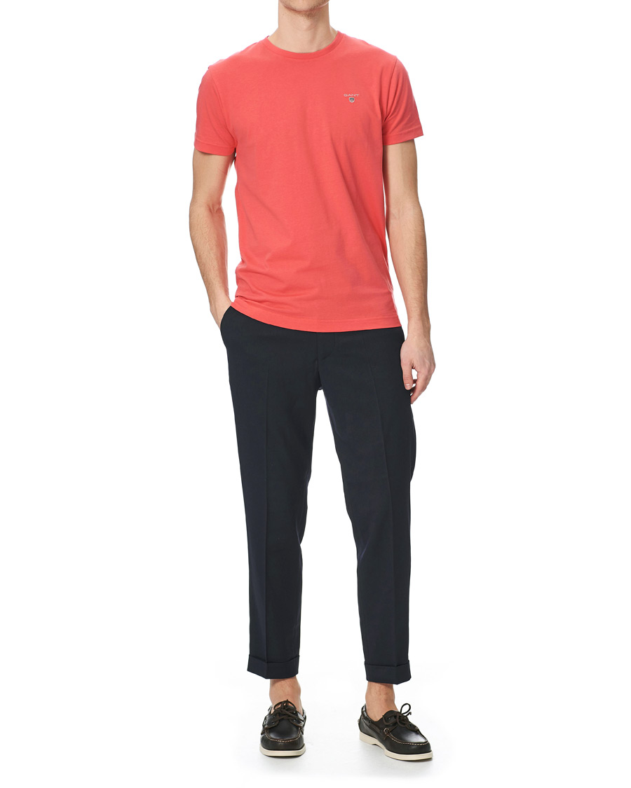 Heren | T-shirts | GANT | The Original Tee Paradise Pink