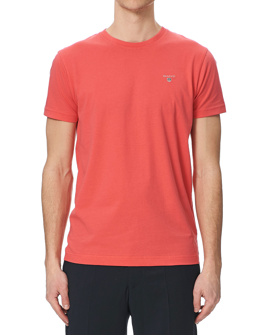Heren | T-shirts | GANT | The Original Tee Paradise Pink