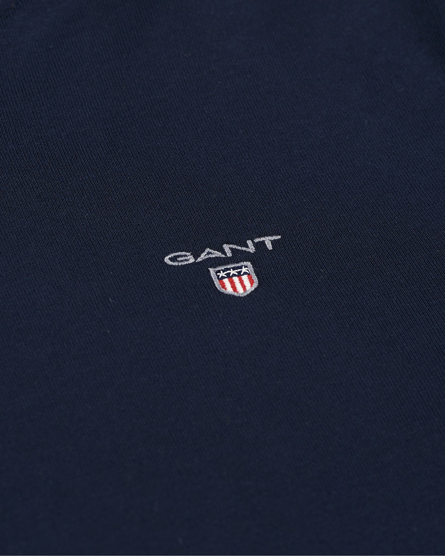 Heren | Truien | Gant | Original Shield Logo Hoodie Evening Blue