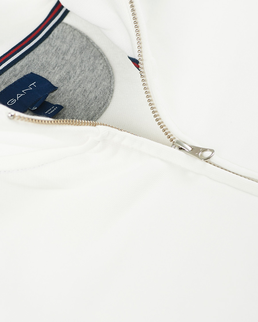 Heren | Truien | GANT | Original Shield Logo Full-Zip Sweater Eggshell