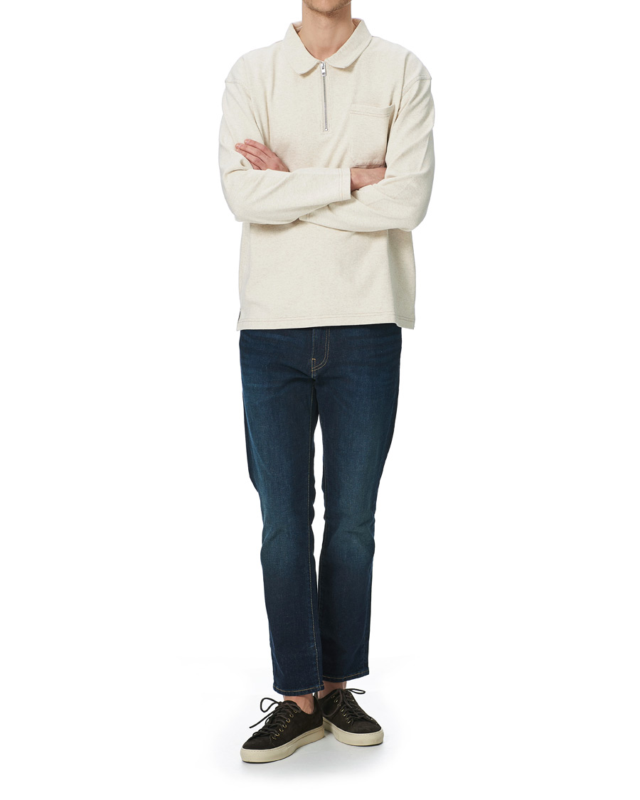 Heren | Truien | GANT | Pocket Half-Zip Sweater Seed melange