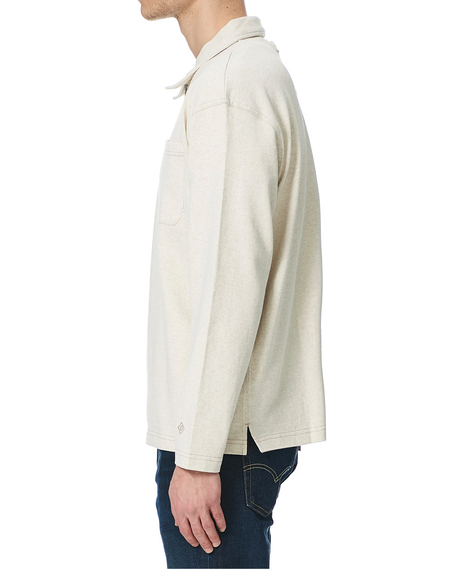 Heren | Truien | GANT | Pocket Half-Zip Sweater Seed melange