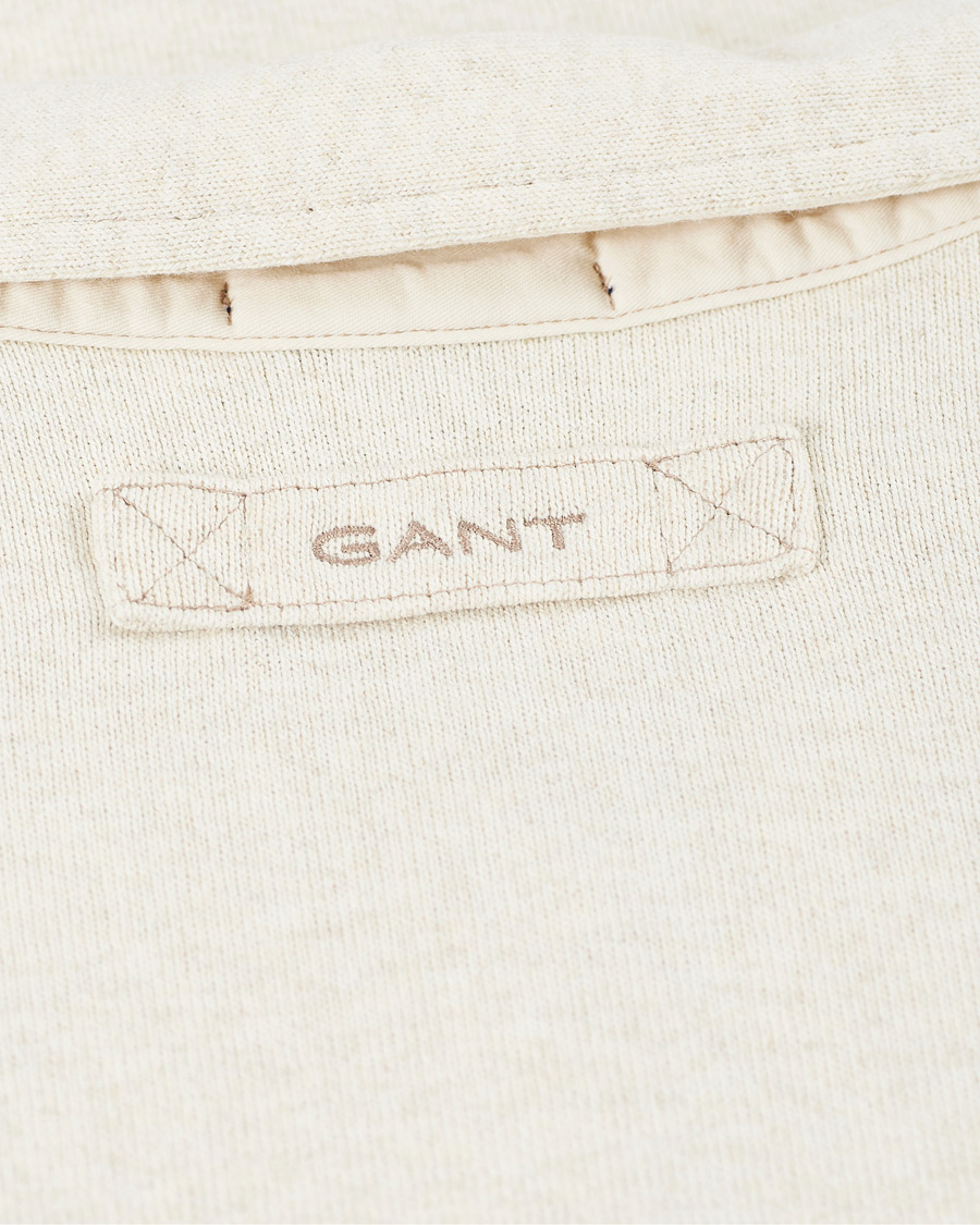 Heren | Truien | GANT | Pocket Half-Zip Sweater Seed melange