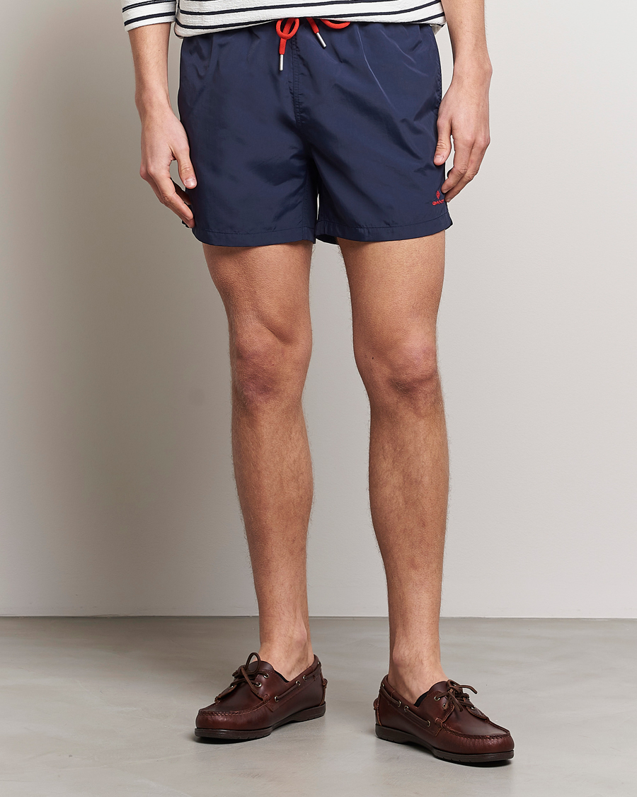 Heren | Zwembroek | GANT | Basic Swimshorts Marine