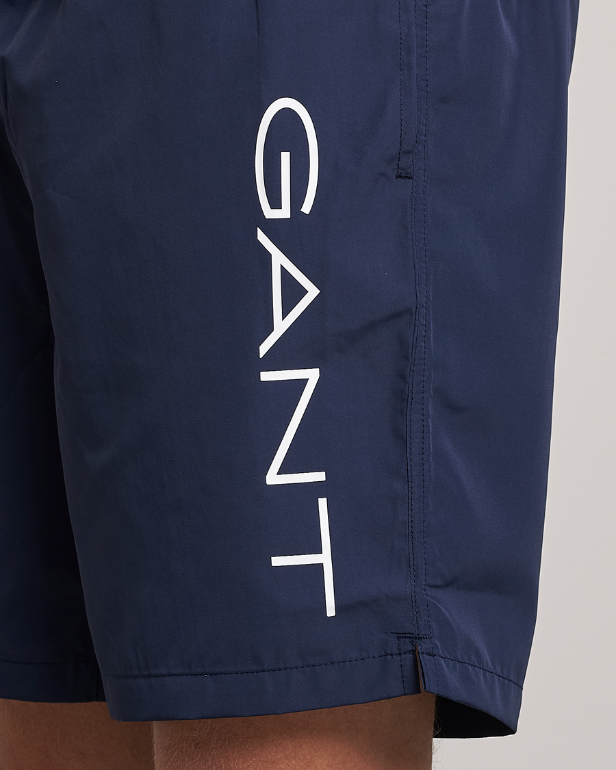Heren | Zwembroek | GANT | Lightweight Logo Swimshorts Marine