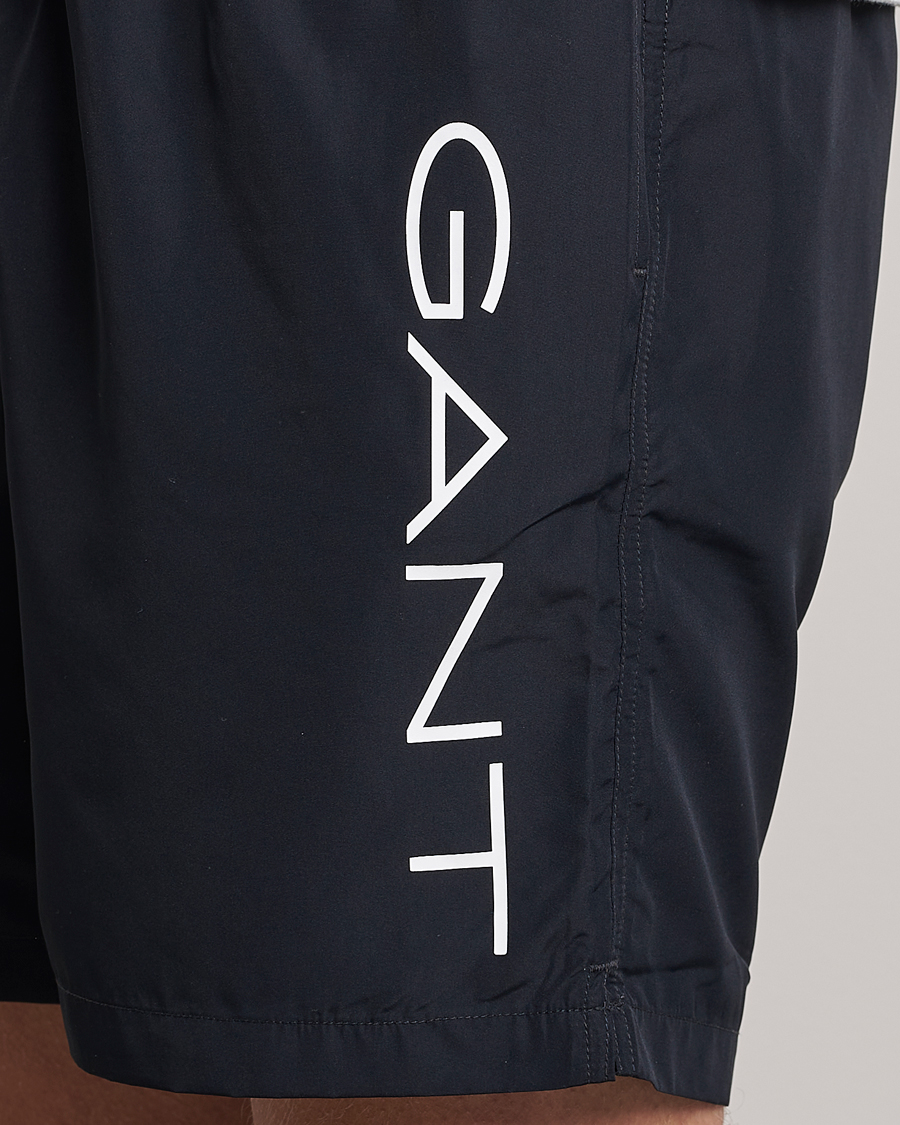 Heren | Zwembroek | GANT | Lightweight Logo Swimshorts Black